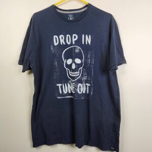 Volcom Organic Cotton Timothy Leary LSD Inspired Drop In Tune Out SS Tee XL